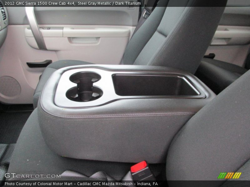 Steel Gray Metallic / Dark Titanium 2012 GMC Sierra 1500 Crew Cab 4x4