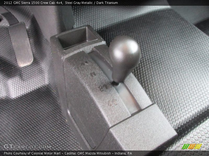 Steel Gray Metallic / Dark Titanium 2012 GMC Sierra 1500 Crew Cab 4x4
