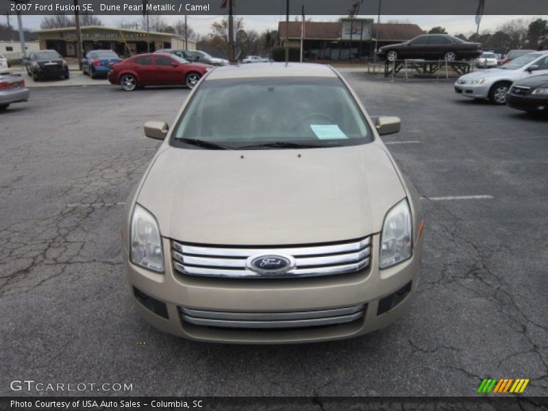 Dune Pearl Metallic / Camel 2007 Ford Fusion SE