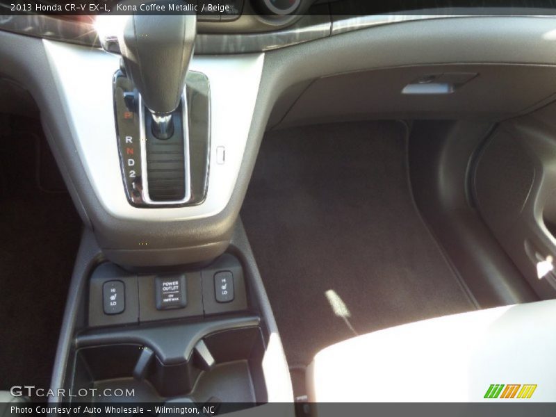 Kona Coffee Metallic / Beige 2013 Honda CR-V EX-L