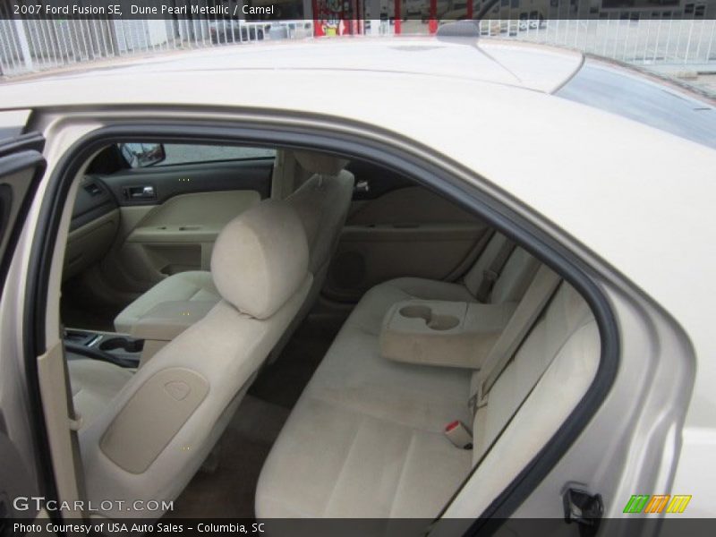 Dune Pearl Metallic / Camel 2007 Ford Fusion SE