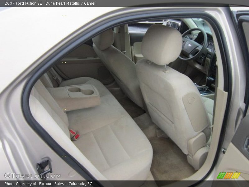Dune Pearl Metallic / Camel 2007 Ford Fusion SE