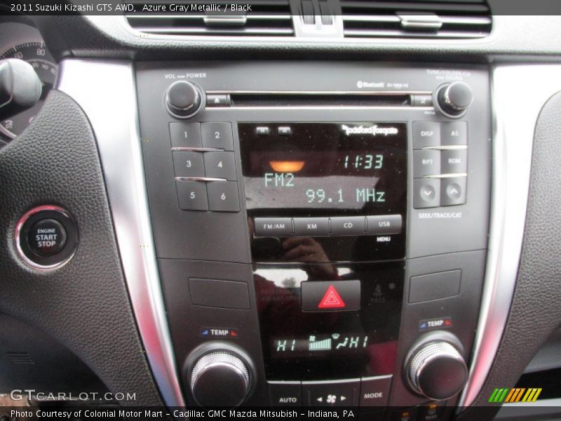 Controls of 2011 Kizashi GTS AWD