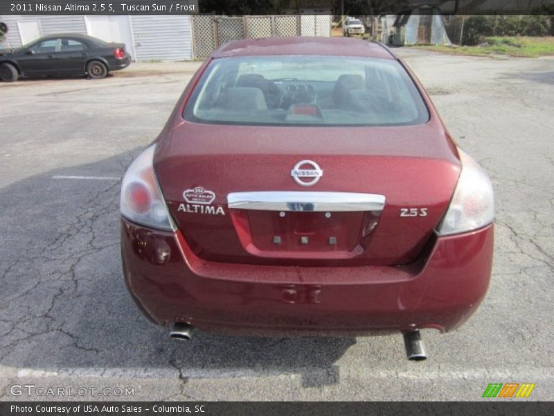 Tuscan Sun / Frost 2011 Nissan Altima 2.5 S