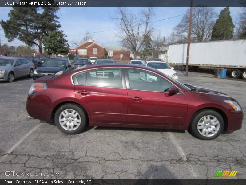 Tuscan Sun / Frost 2011 Nissan Altima 2.5 S