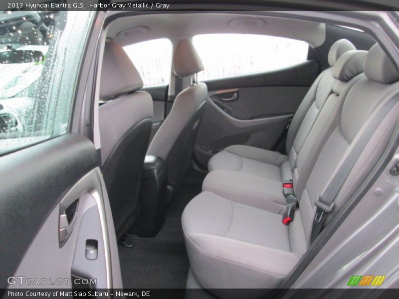 Harbor Gray Metallic / Gray 2013 Hyundai Elantra GLS