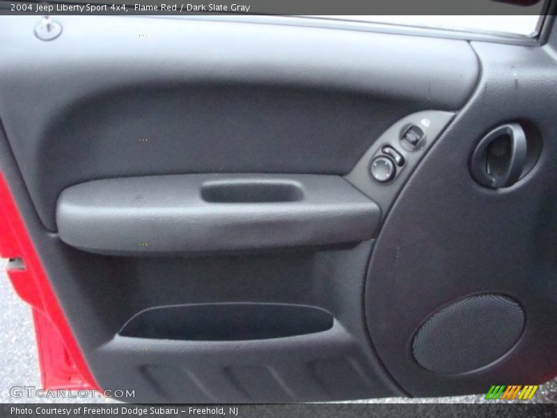 Flame Red / Dark Slate Gray 2004 Jeep Liberty Sport 4x4