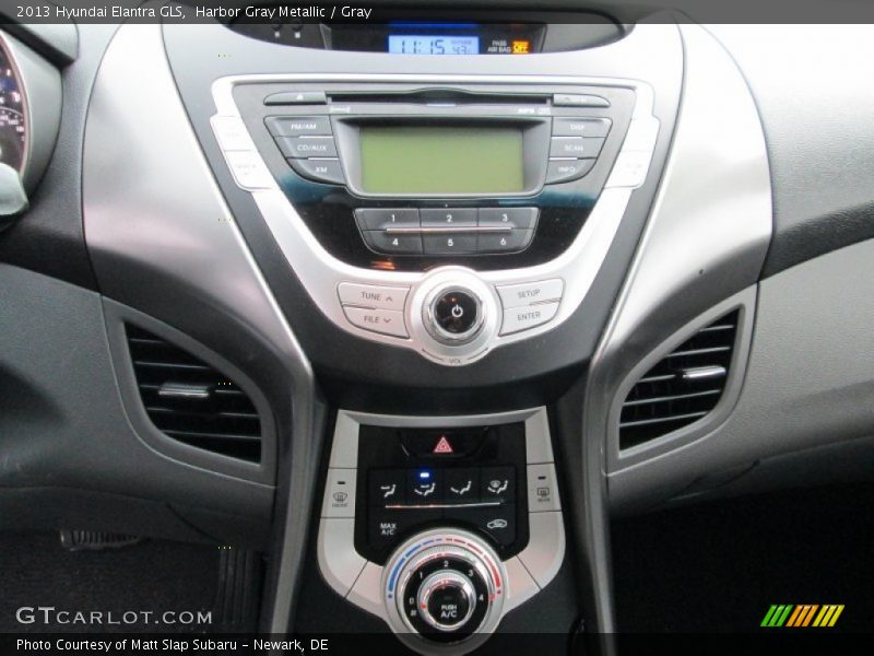 Harbor Gray Metallic / Gray 2013 Hyundai Elantra GLS