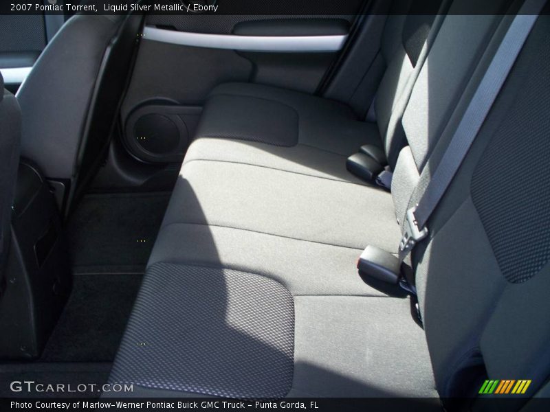 Liquid Silver Metallic / Ebony 2007 Pontiac Torrent