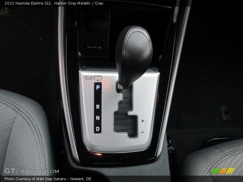 Harbor Gray Metallic / Gray 2013 Hyundai Elantra GLS