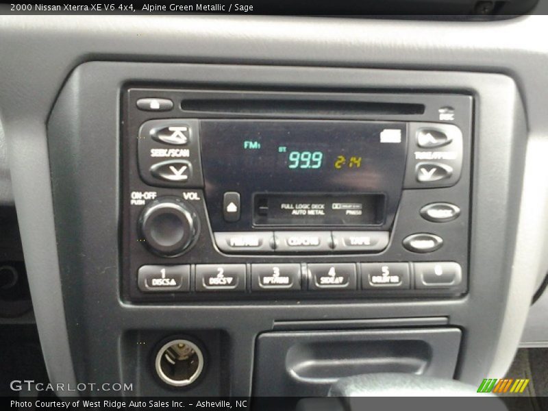 Controls of 2000 Xterra XE V6 4x4