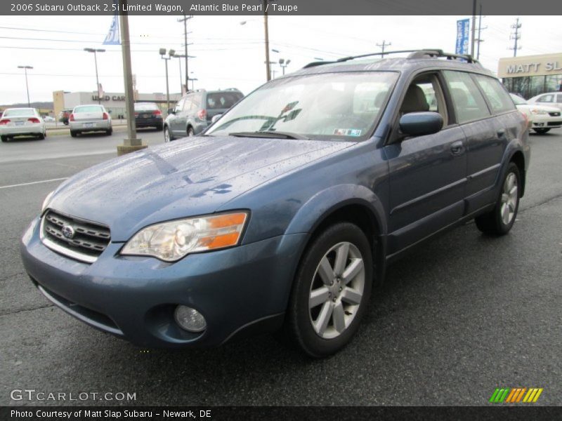 Atlantic Blue Pearl / Taupe 2006 Subaru Outback 2.5i Limited Wagon