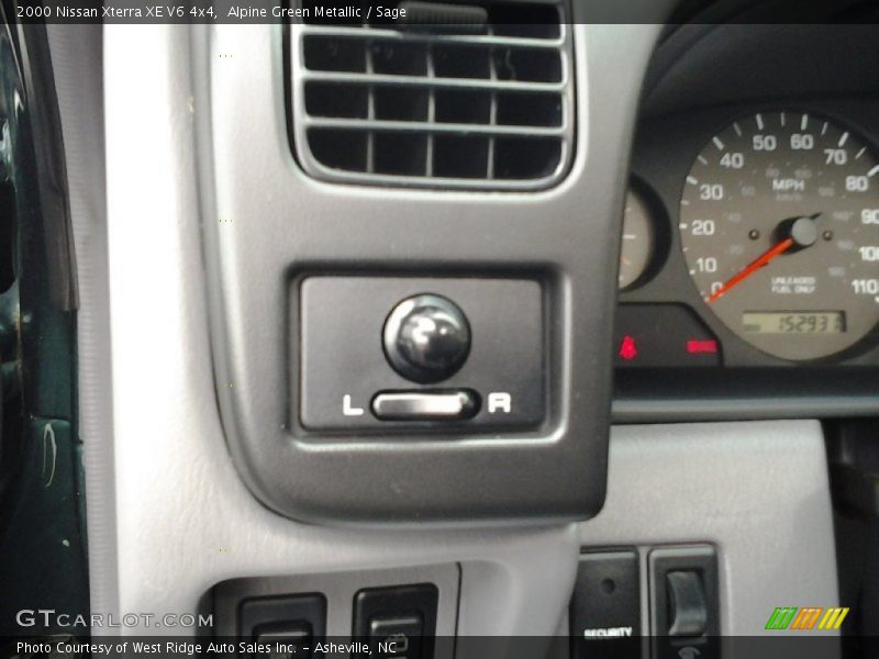 Alpine Green Metallic / Sage 2000 Nissan Xterra XE V6 4x4