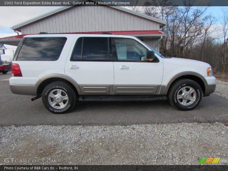 Oxford White / Medium Parchment 2003 Ford Expedition Eddie Bauer 4x4