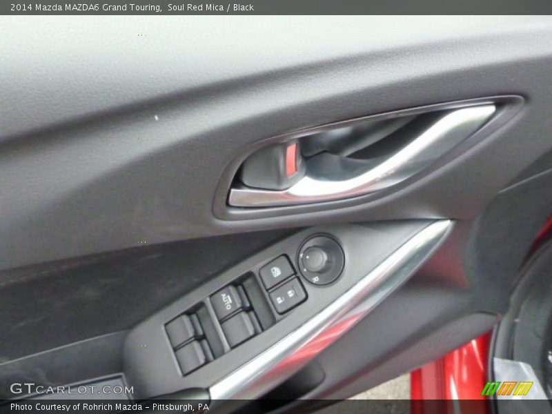 Soul Red Mica / Black 2014 Mazda MAZDA6 Grand Touring