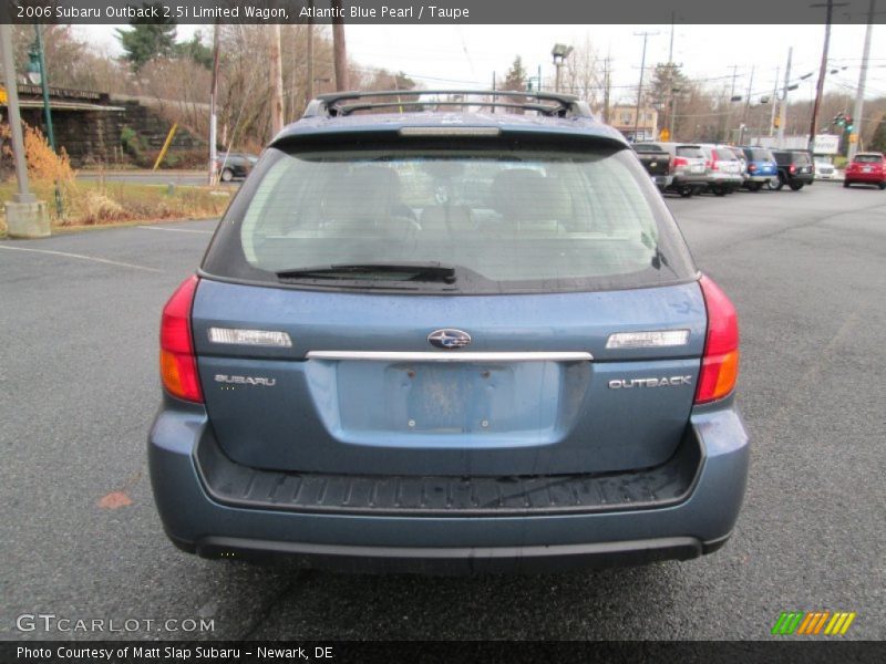 Atlantic Blue Pearl / Taupe 2006 Subaru Outback 2.5i Limited Wagon