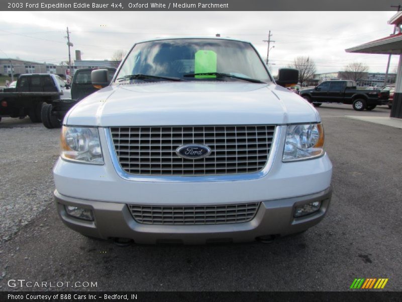 Oxford White / Medium Parchment 2003 Ford Expedition Eddie Bauer 4x4