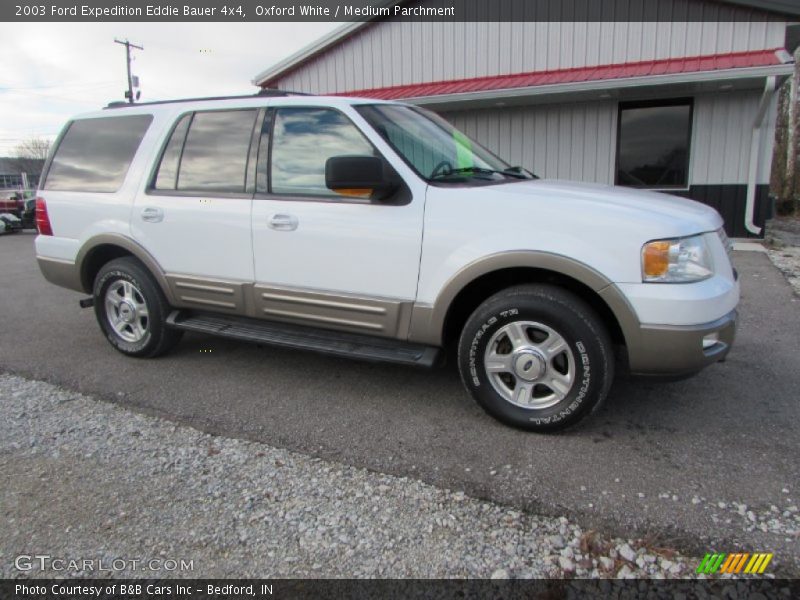 Oxford White / Medium Parchment 2003 Ford Expedition Eddie Bauer 4x4