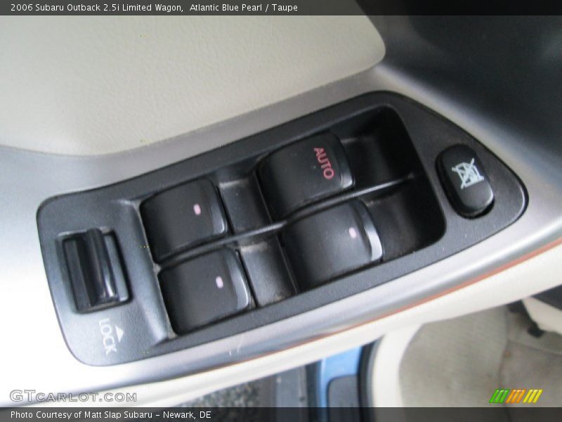 Atlantic Blue Pearl / Taupe 2006 Subaru Outback 2.5i Limited Wagon