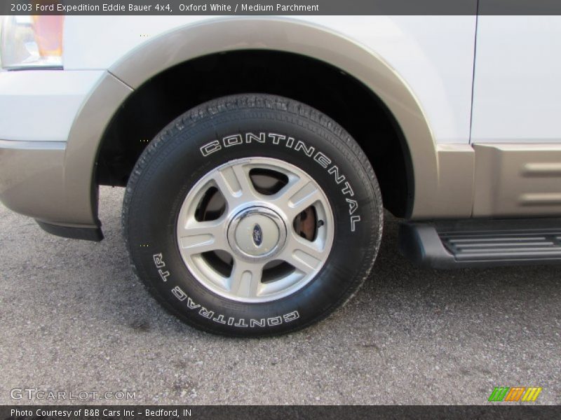 Oxford White / Medium Parchment 2003 Ford Expedition Eddie Bauer 4x4