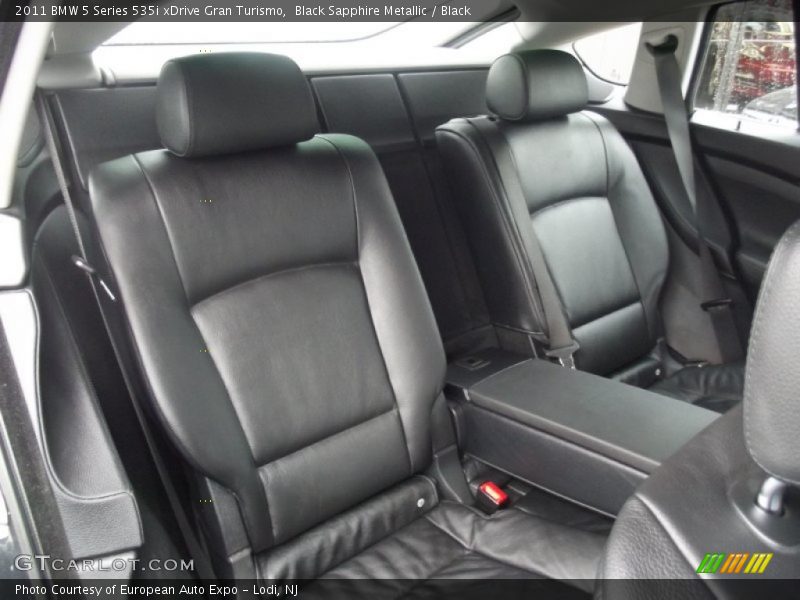 Black Sapphire Metallic / Black 2011 BMW 5 Series 535i xDrive Gran Turismo