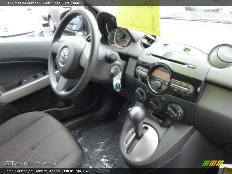 Zeal Red / Black 2014 Mazda Mazda2 Sport