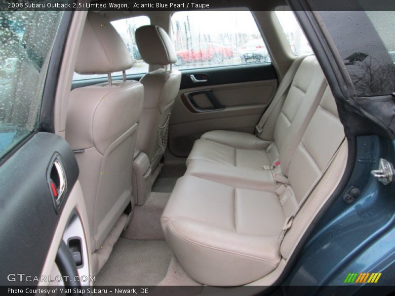 Atlantic Blue Pearl / Taupe 2006 Subaru Outback 2.5i Limited Wagon