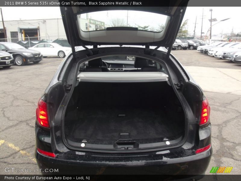 Black Sapphire Metallic / Black 2011 BMW 5 Series 535i xDrive Gran Turismo