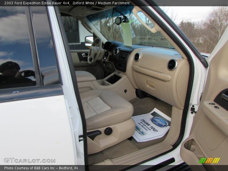 Oxford White / Medium Parchment 2003 Ford Expedition Eddie Bauer 4x4