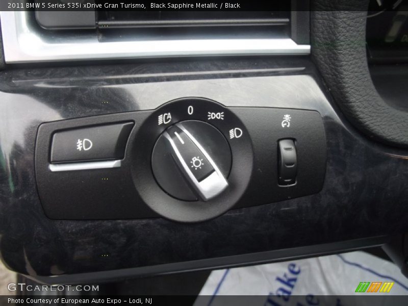 Black Sapphire Metallic / Black 2011 BMW 5 Series 535i xDrive Gran Turismo