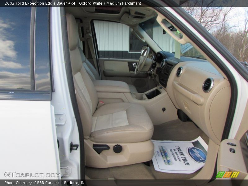 Oxford White / Medium Parchment 2003 Ford Expedition Eddie Bauer 4x4