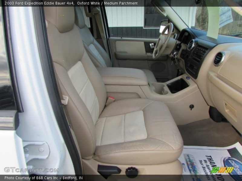 Oxford White / Medium Parchment 2003 Ford Expedition Eddie Bauer 4x4