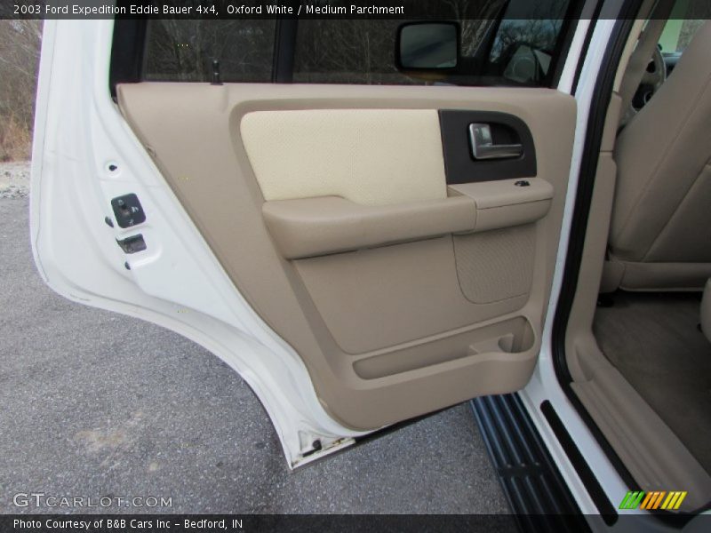 Oxford White / Medium Parchment 2003 Ford Expedition Eddie Bauer 4x4