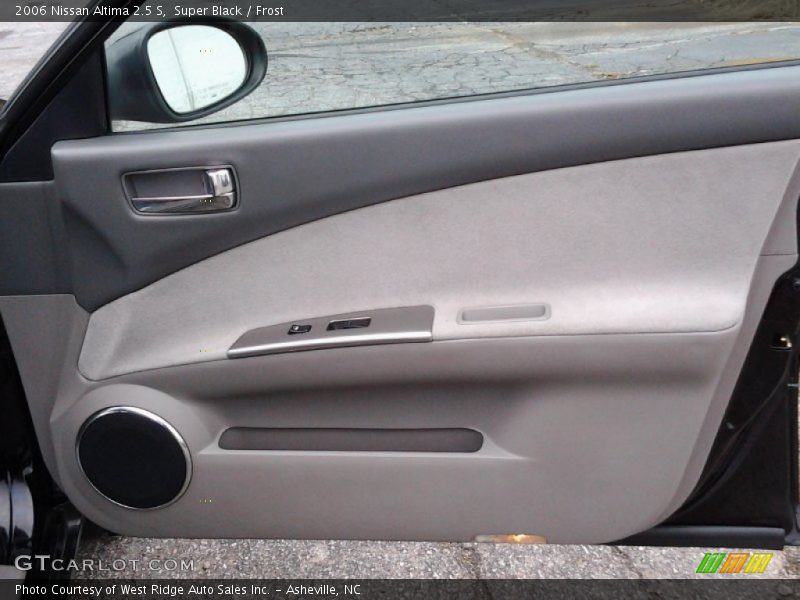 Super Black / Frost 2006 Nissan Altima 2.5 S