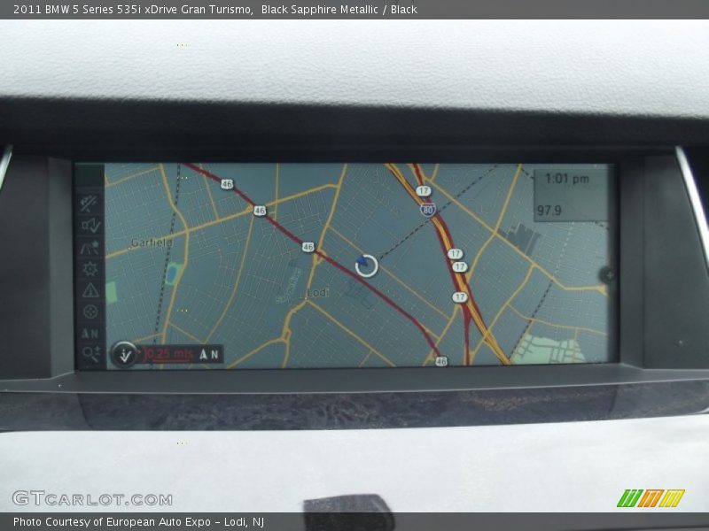 Black Sapphire Metallic / Black 2011 BMW 5 Series 535i xDrive Gran Turismo