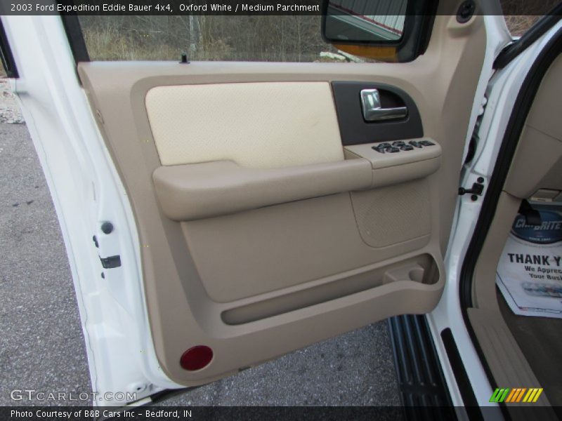 Oxford White / Medium Parchment 2003 Ford Expedition Eddie Bauer 4x4