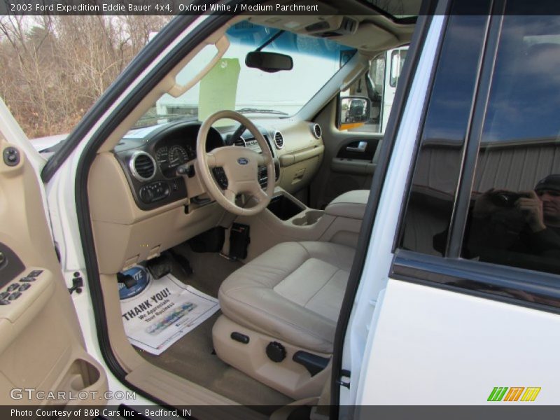 Oxford White / Medium Parchment 2003 Ford Expedition Eddie Bauer 4x4