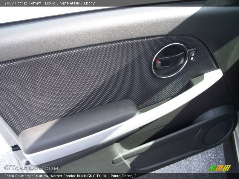Liquid Silver Metallic / Ebony 2007 Pontiac Torrent