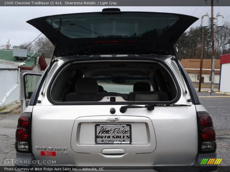 Silverstone Metallic / Light Gray 2006 Chevrolet TrailBlazer LS 4x4