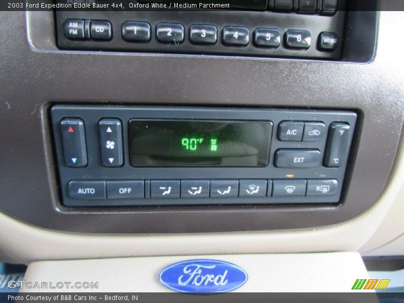 Oxford White / Medium Parchment 2003 Ford Expedition Eddie Bauer 4x4