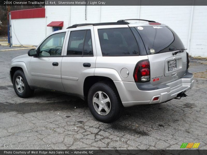 Silverstone Metallic / Light Gray 2006 Chevrolet TrailBlazer LS 4x4