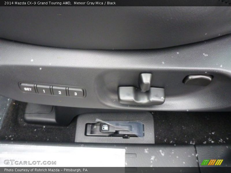 Meteor Gray Mica / Black 2014 Mazda CX-9 Grand Touring AWD