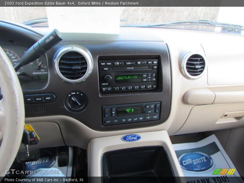 Oxford White / Medium Parchment 2003 Ford Expedition Eddie Bauer 4x4