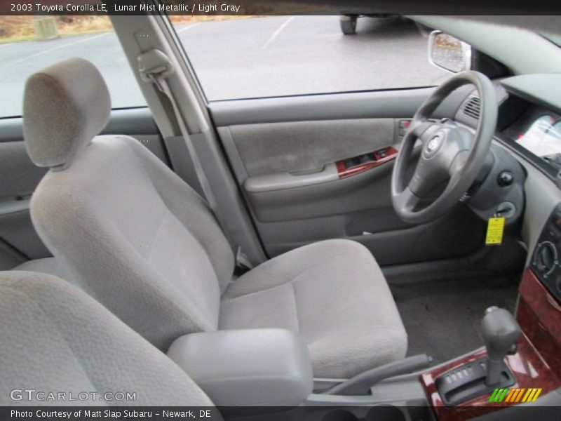 Lunar Mist Metallic / Light Gray 2003 Toyota Corolla LE