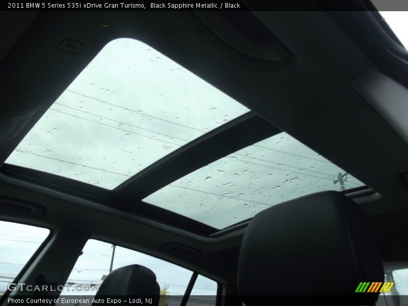 Black Sapphire Metallic / Black 2011 BMW 5 Series 535i xDrive Gran Turismo