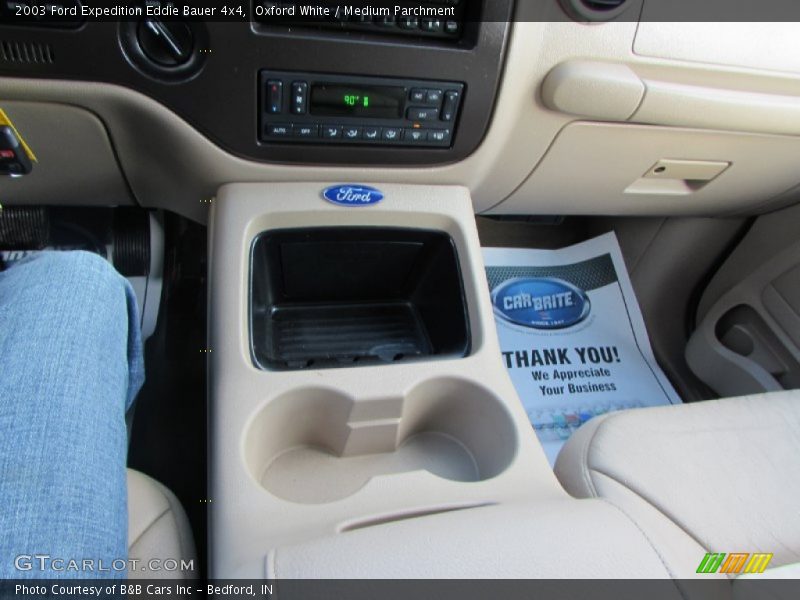Oxford White / Medium Parchment 2003 Ford Expedition Eddie Bauer 4x4