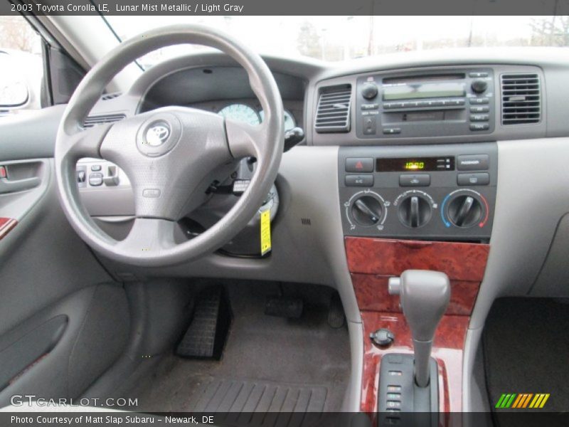 Lunar Mist Metallic / Light Gray 2003 Toyota Corolla LE