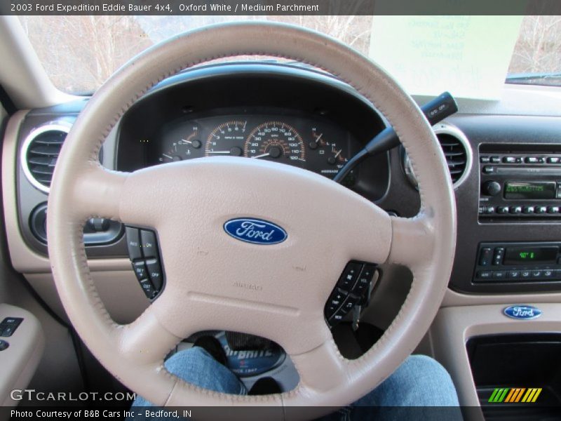 Oxford White / Medium Parchment 2003 Ford Expedition Eddie Bauer 4x4