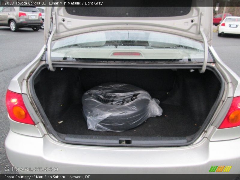 Lunar Mist Metallic / Light Gray 2003 Toyota Corolla LE