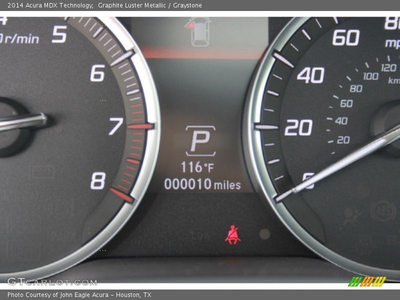 Graphite Luster Metallic / Graystone 2014 Acura MDX Technology